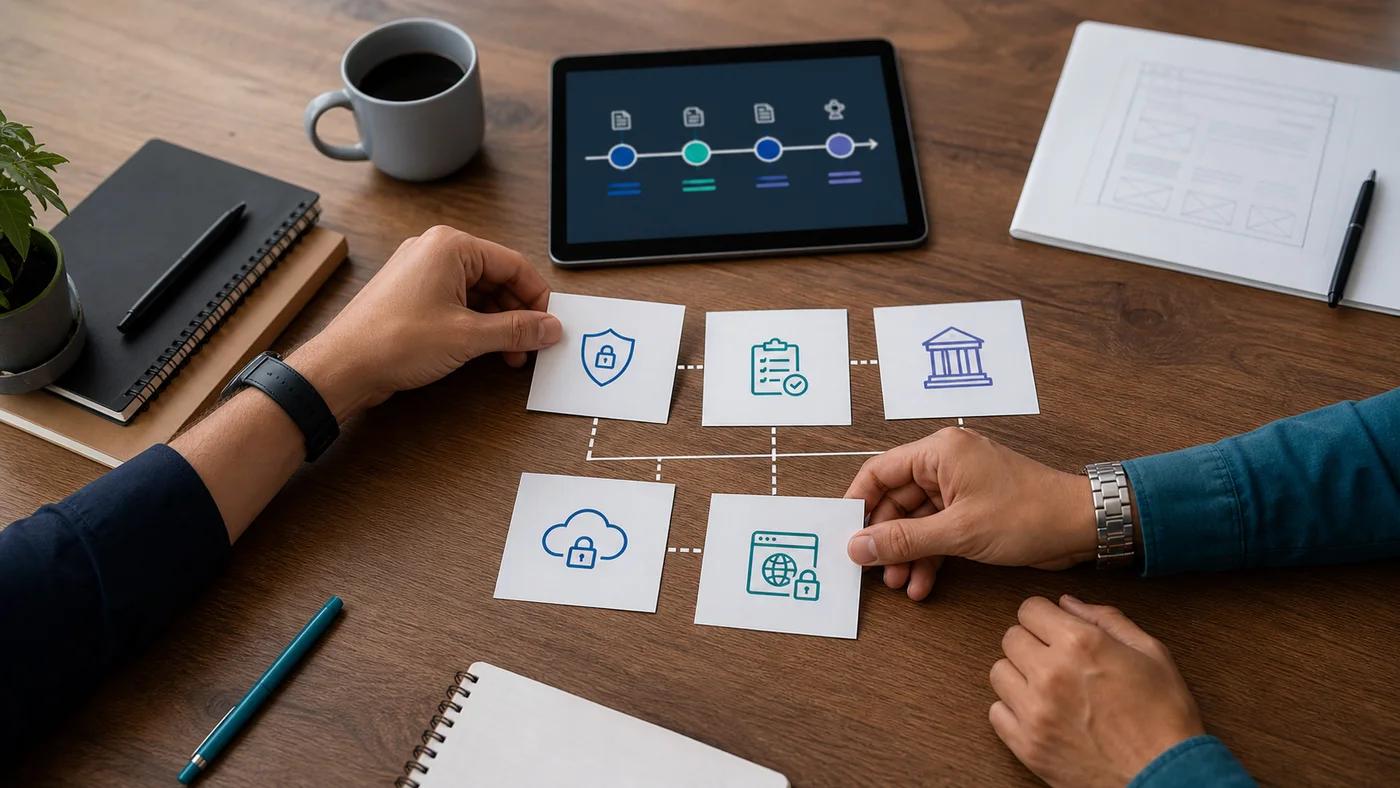 Cartes de spécialisation pour choisir un parcours cybersécurité