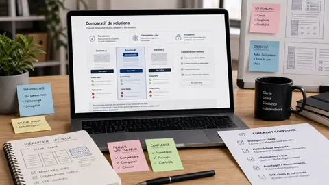 Affiliation et site web, construire une page qui inspire confiance