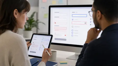 Messages d'erreur de formulaire et accessibilité: méthode UX pour réduire les abandons