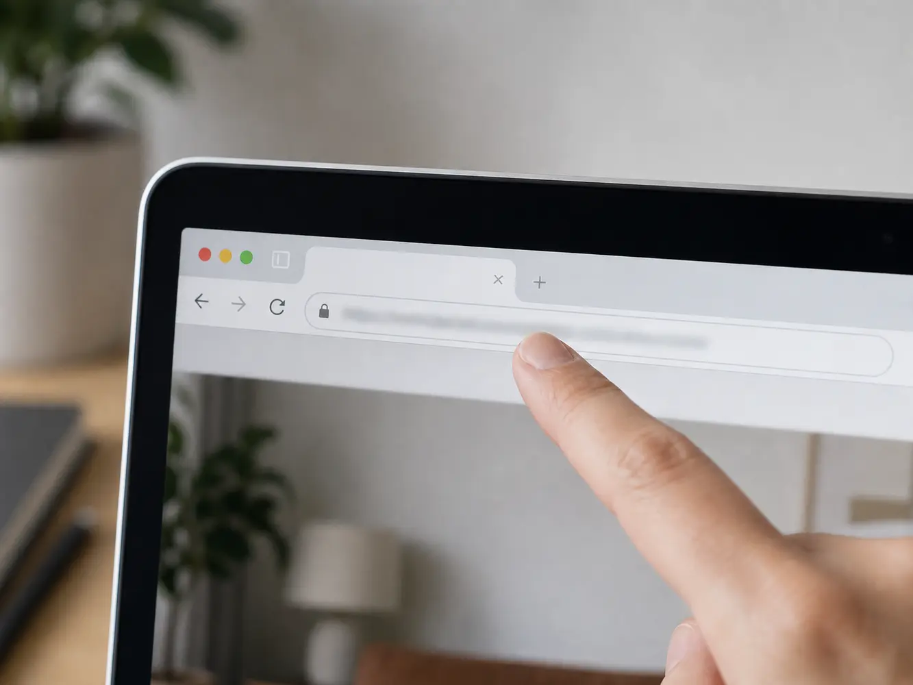 Barre d’adresse de navigateur pour illustrer une URL informatique